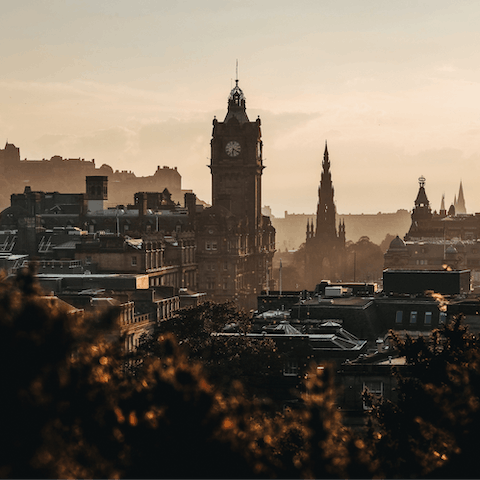 Explore Edinburgh from the peaceful neighborhood of Marchmont