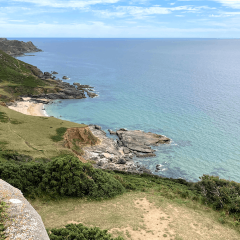 Sail out on Salcombe's harbour and enjoy the rolling countryside