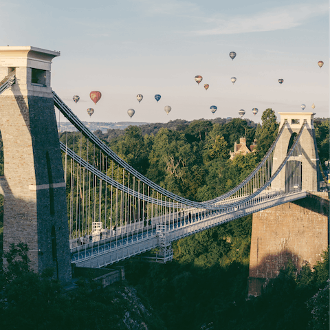 Enjoy the magic of a city escape in the heart of Bristol
