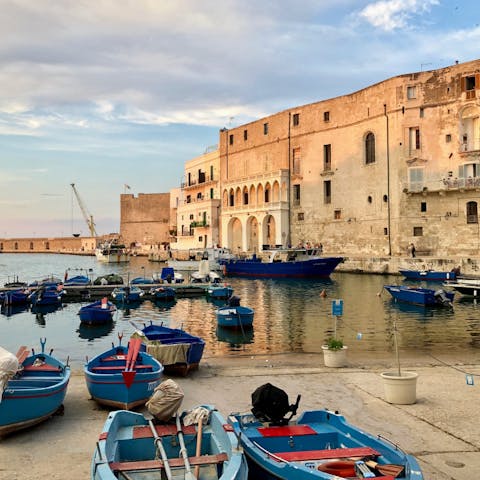 Stay in picturesque town of Monopoli, Italy 