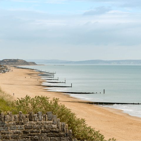 Explore the Dorset coast, starting in Canford Cliffs (just a five-minute walk from your door)
