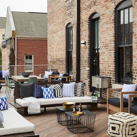 Spend some time hanging out together on the balcony