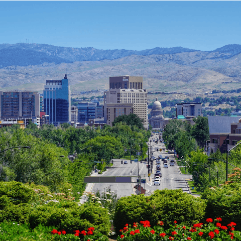 Drive to Boise to discover all that Idaho's capital has to offer