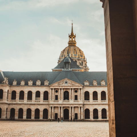 Immerse yourself in the history of Paris at Les Invalides