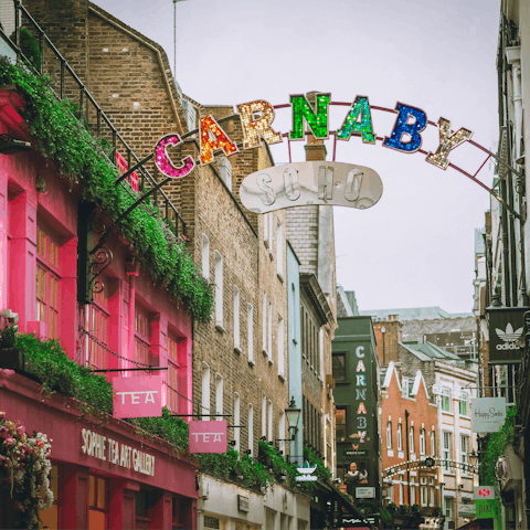 Shop till you drop on Carnaby Street