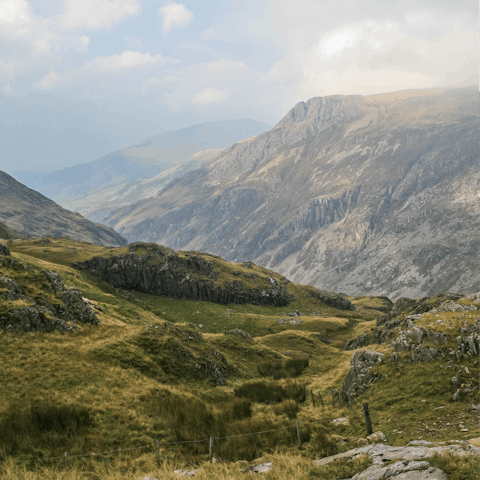 Bring your hiking boots – Snowdonia National Park's beautiful walks are just a short drive away