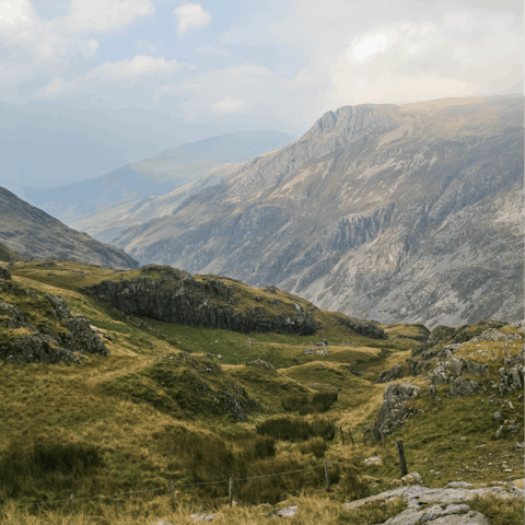 Bring your hiking boots – Snowdonia National Park's beautiful walks are just a short drive away