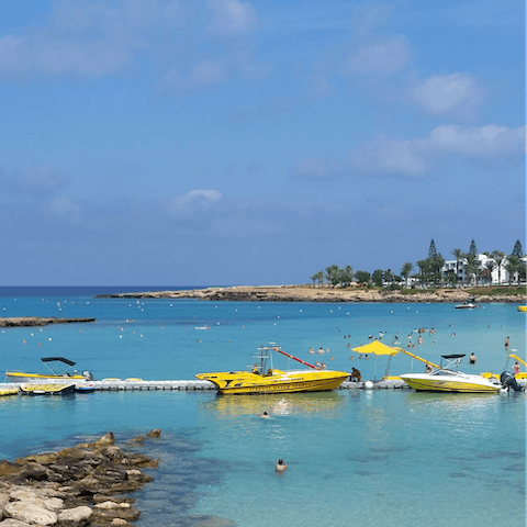 Spend the day at Fig Tree Bay Beach – just a short walk away