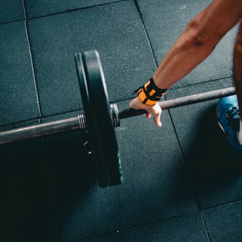 Start the day with an energising workout in the shared gym