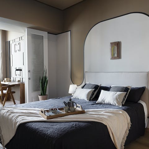 Wake up in the beautiful bedrooms feeling rested and ready for another day of Barcelona sightseeing
