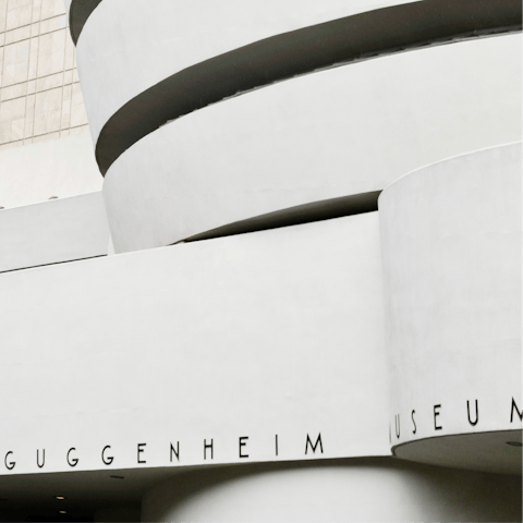 Spend an afternoon at the Guggenheim Museum 