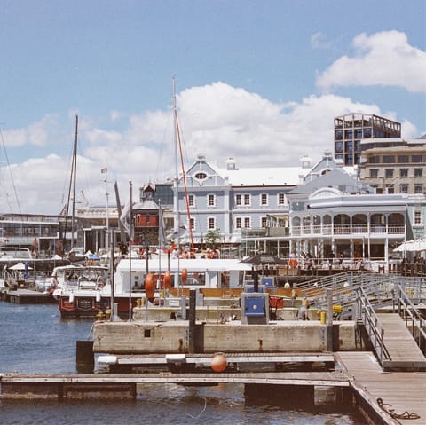 Head to the V&A Waterfront to dine out in style