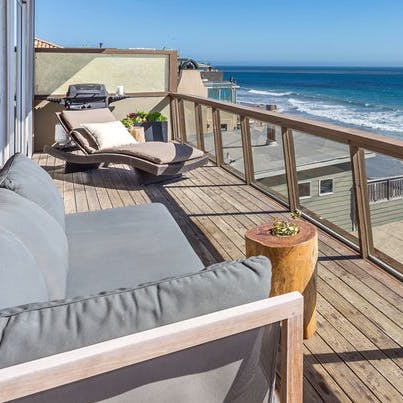 Sun yourself on your private deck while overlooking the ocean