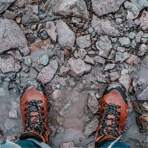 Set off on an amble through the rolling North Wales countryside