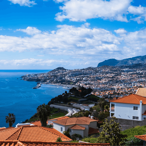 Blaze a trail down to Funchal's seafront, just a short stroll away