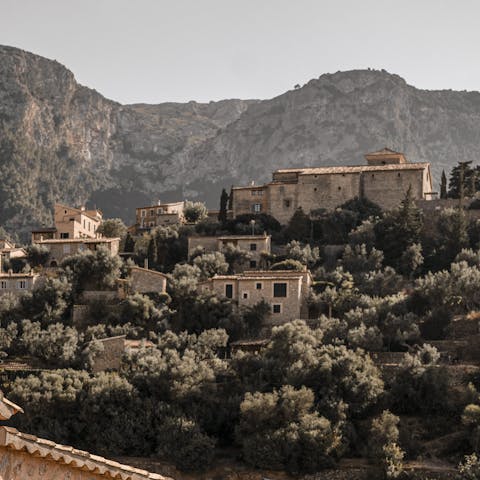 Be inspired by the beauty of Deià – just fifteen-minutes away