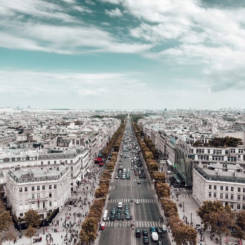 Stroll the Champs-Élysées for a true taste of France