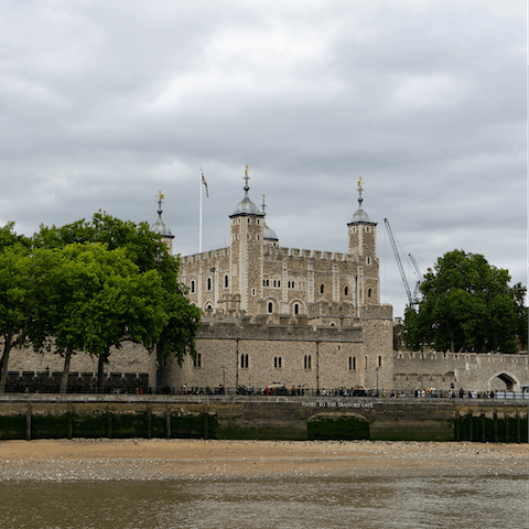 Hop on the Tube at Aldgate or walk to the Tower of London in twenty minutes