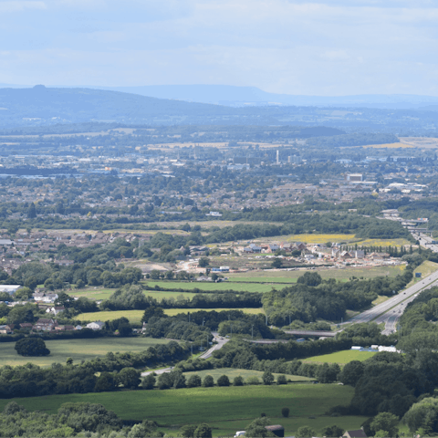 Hop in the car for a jaunt about Cheltenham, just fifteen-minutes away