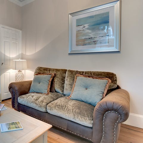 Finish off your holiday read in the cosy snug