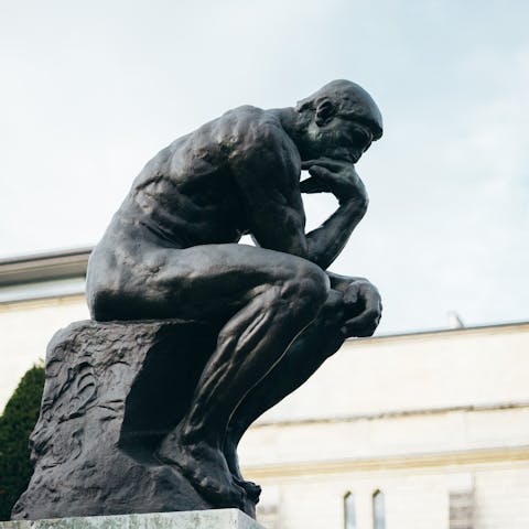 Visit The Thinker at the Musée Rodin, a short walk from home