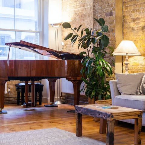 Tinkle the ivories over a cocktail before heading out for some local nightlife