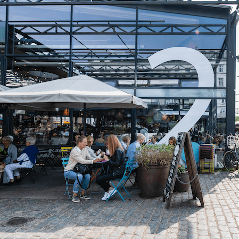 Visit Torvehallerne to discover Copenhagen's finest foods