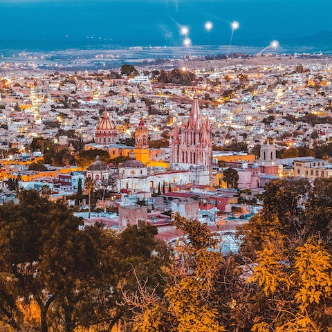 Experience the beauty and charm of San Miguel de Allende