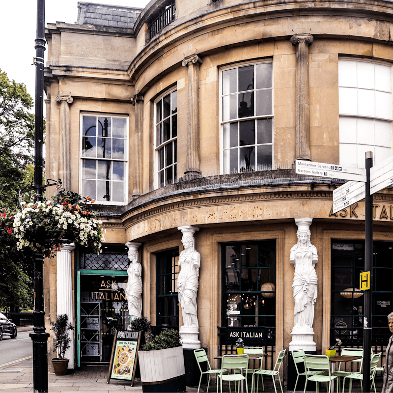 Find your way to Cheltenham, only minutes away by car, and enjoy a romantic lunch