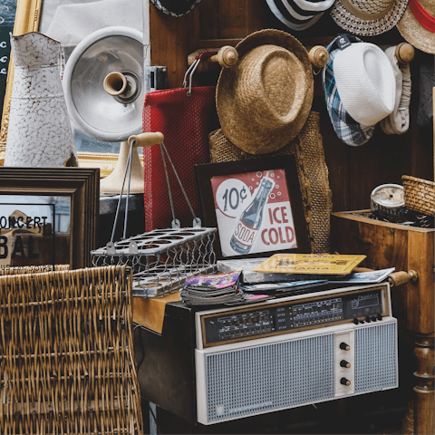 Head to Mauerpark each Sunday for flea market action, within easy walking distance