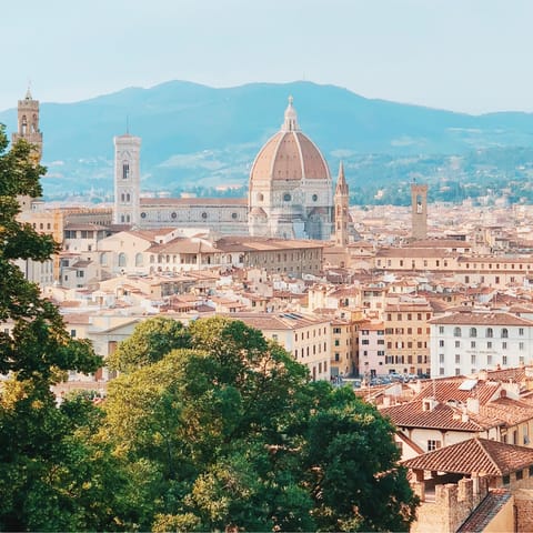 Walk over to the famous Duomo, twenty minutes away