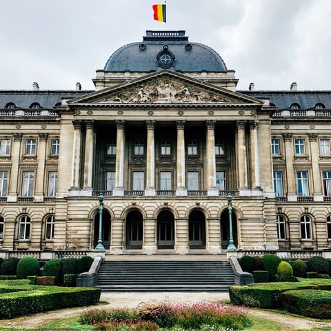 Head to the Royal Palace of Brussels if you love architecture – it's just a ten-minute stroll