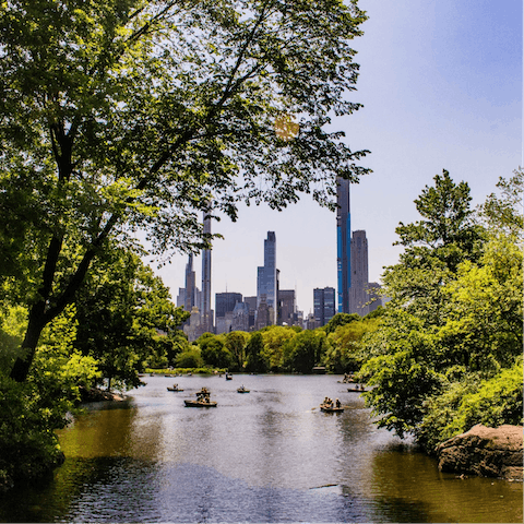 Wander to Central Park in just eight minutes