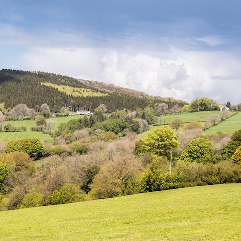 Stay in the stunning Shropshire Hills