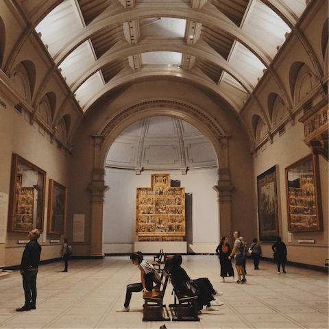 Spend an inspiring afternoon exploring the V&A