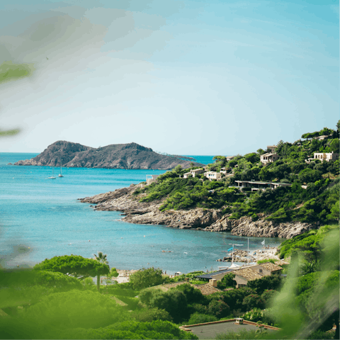Stay in the medieval village of Ramatuelle – a fifteen-minute drive away from Saint Tropez