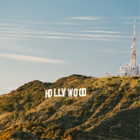 Stay in the Hollywood Hills, just a few minutes walk away from the Hollywood Walk of Fame 