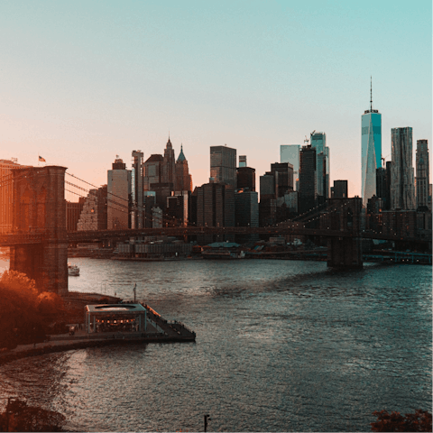 Head into the big city – NYC is just an hour's drive away