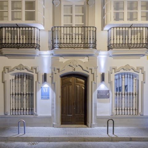 Stay in a charming traditional building in the centre of Seville