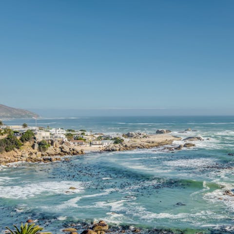 Enjoy incredible panoramas of Camps Bay