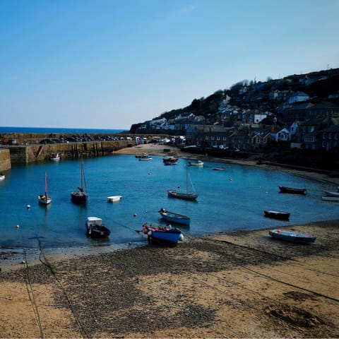 Eat ice cream at Mousehole Harbour – it's a five-minute drive away