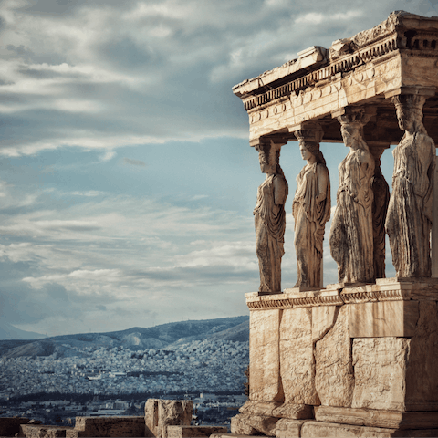Get lost in the history of the Acropolis – it's a nine-minute walk