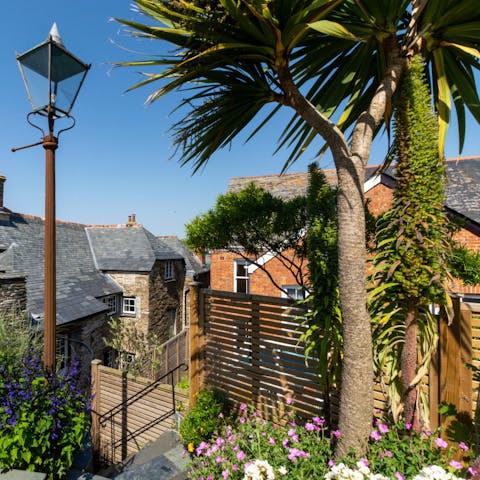 The home is just a few minutes walk from the centre of Padstow 