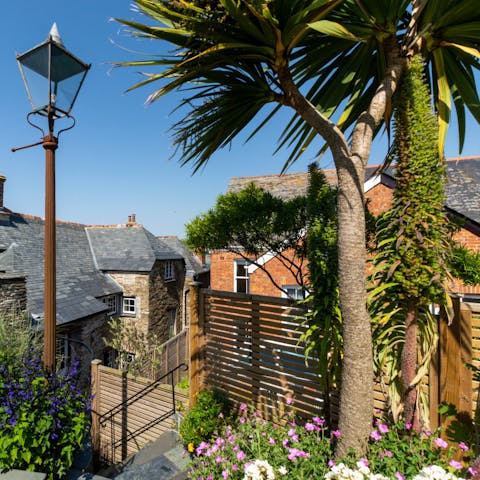 The home is just a few minutes walk from the centre of Padstow