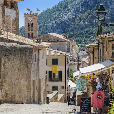 Visit Pollensa only minutes away to discover all the town has to offer