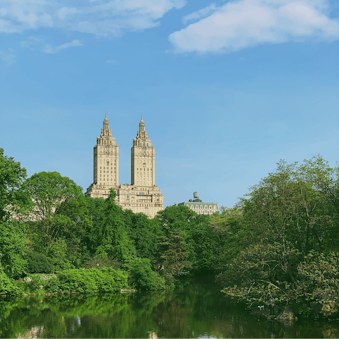 Take a picnic over to Central Park and relax in the sunshine