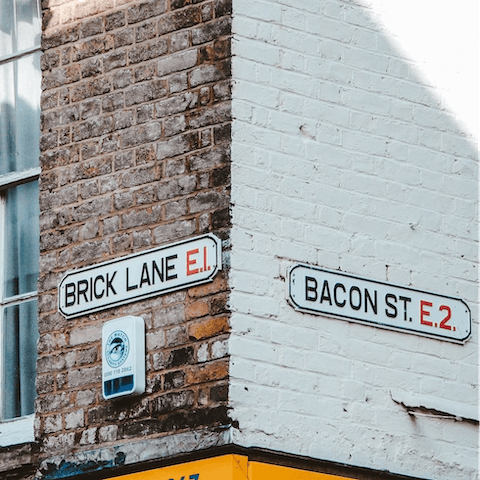 Stay just off London's famous Brick Lane
