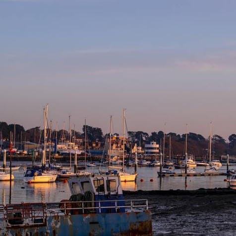 Make the two-minute walk over to Hamble-le-Rice's postcard-perfect waterfront and marinas
