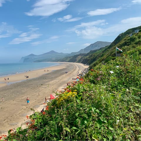 Explore the beautiful Llyn Peninsula and its many beaches