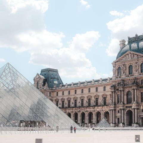 Awaken your inner artist with a trip to the Louvre